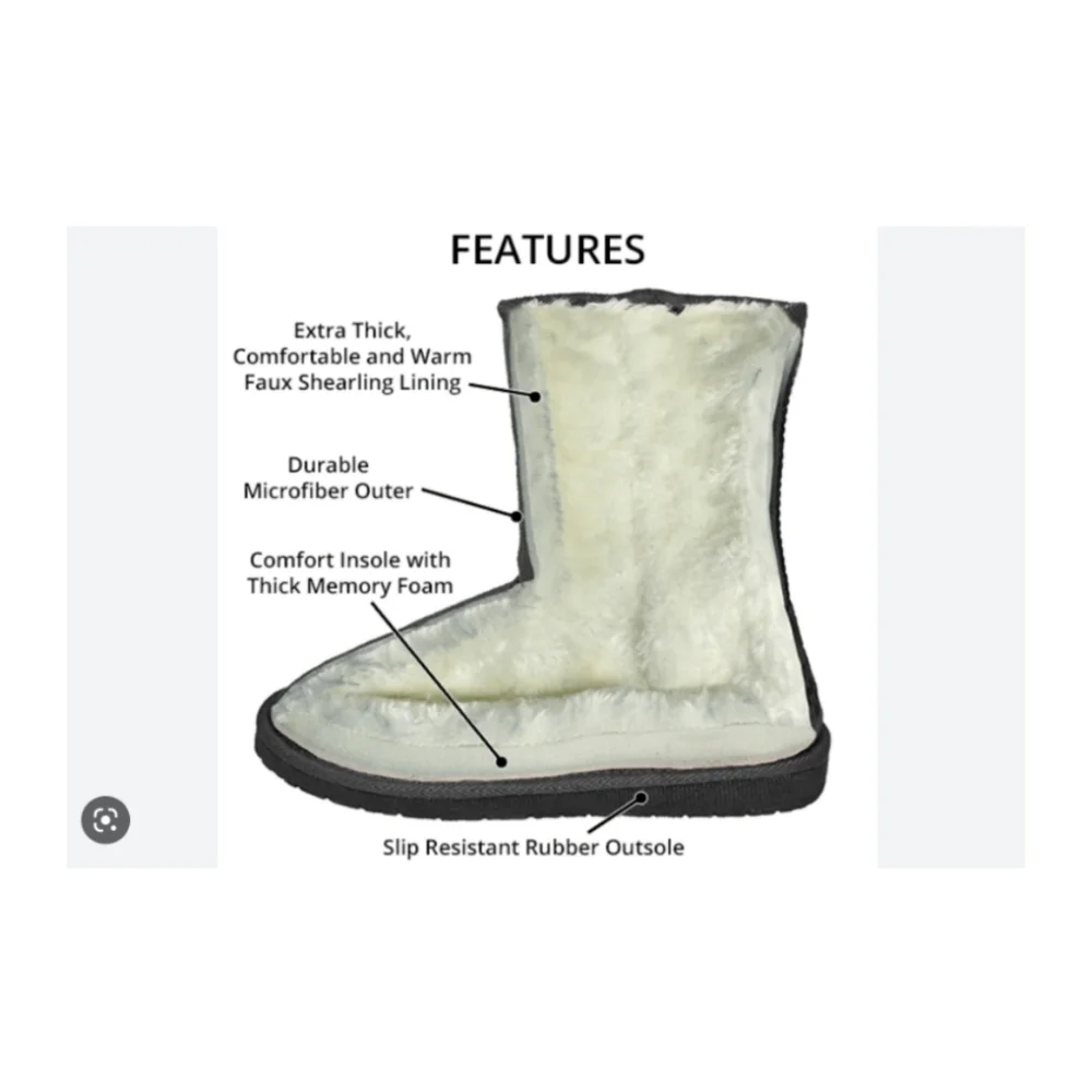 DAWGS Faux Shearling Boots! - Picture 7 of 7